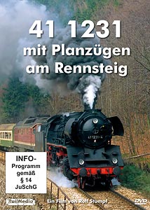 41 1231 mit Planz�gen am Rennsteig